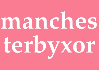 Synonym manchesterbyxor