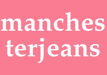 Synonym manchesterjeans