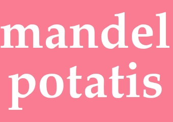 Synonym mandelpotatis