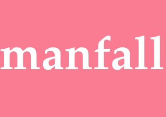 Synonym manfall