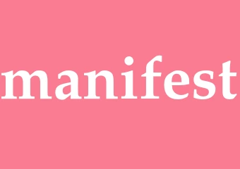 Synonym manifest