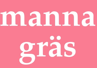 Synonym mannagräs
