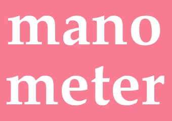 Synonym manometer