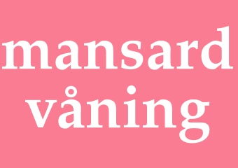 Synonym mansardvåning