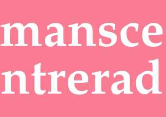 Synonym manscentrerad