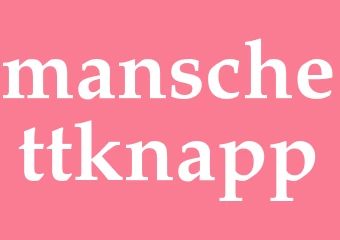 Synonym manschettknapp