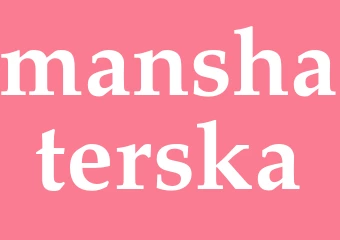 Synonym manshaterska