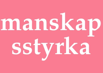 Synonym manskapsstyrka