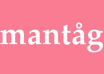 Synonym mantåg