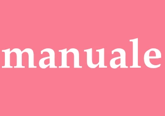 Synonym manuale