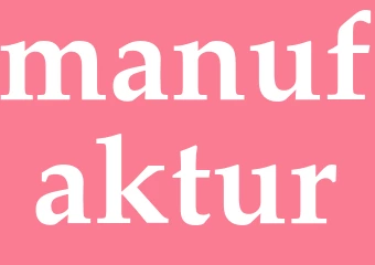 Synonym manufaktur
