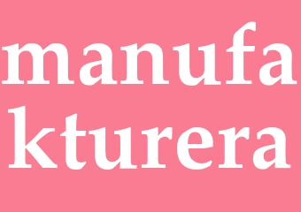 Synonym manufakturera