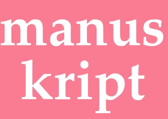 Synonym manuskript