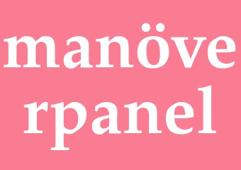 Synonym manöverpanel