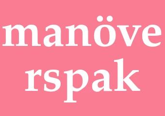 Synonym manöverspak