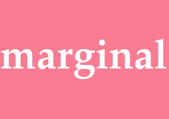 Synonym marginal