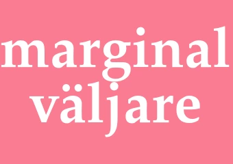 Synonym marginalväljare