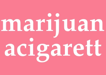 Synonym marijuanacigarett