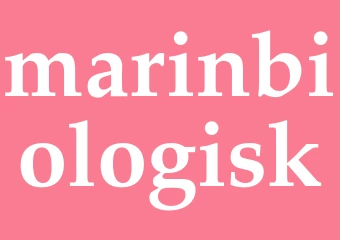 Synonym marinbiologisk