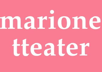 Synonym marionetteater