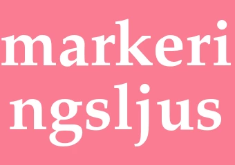 Synonym markeringsljus