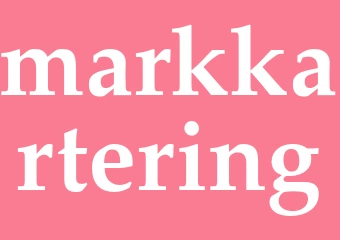 Synonym markkartering