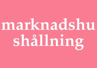 Synonym marknadshushållning