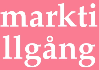 Synonym marktillgång