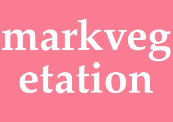 Synonym markvegetation