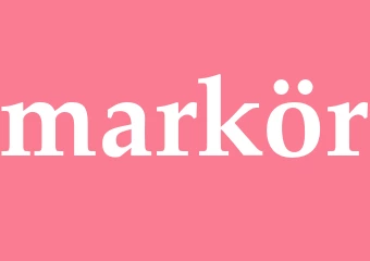 Synonym markör