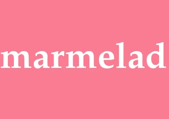 Synonym marmelad