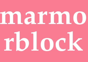 Synonym marmorblock