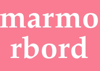 Synonym marmorbord