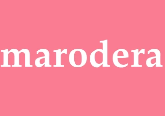 Synonym marodera