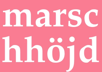 Synonym marschhöjd