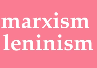 Synonym marxism-leninism