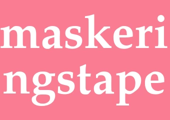 Synonym maskeringstape