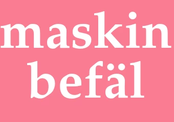 Synonym maskinbefäl