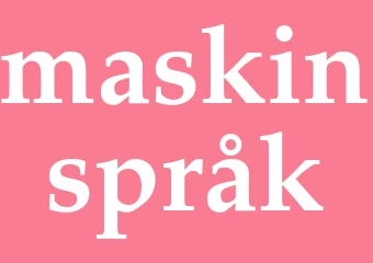 Synonym maskinspråk