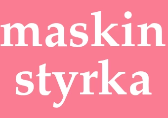 Synonym maskinstyrka