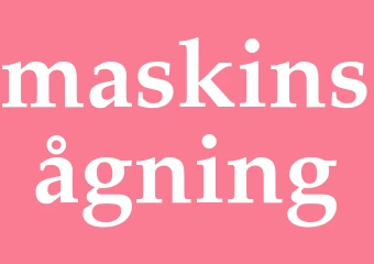 Synonym maskinsågning