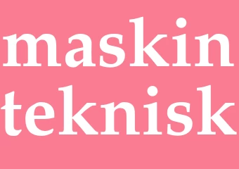 Synonym maskinteknisk