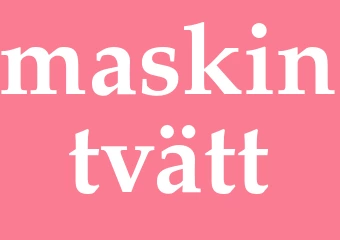 Synonym maskintvätt