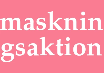 Synonym maskningsaktion
