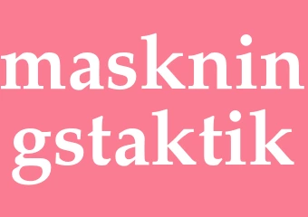 Synonym maskningstaktik