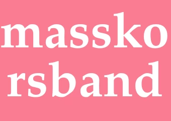 Synonym masskorsband