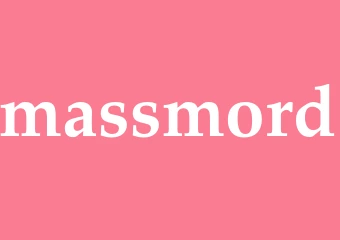 Synonym massmord