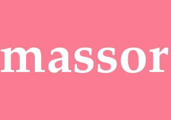 Synonym massor