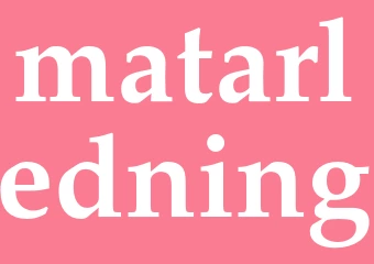 Synonym matarledning