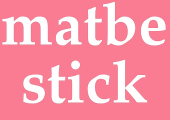 Synonym matbestick